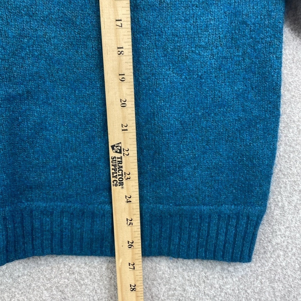 American Eagle wool blend fair isle sweater M Apres ski Nordic preppy classic - Picture 5 of 8